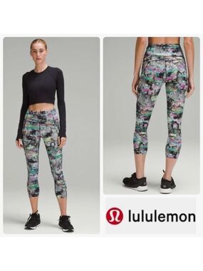 Lululemon Fast and Free High Rise Crop 23" New No Tag